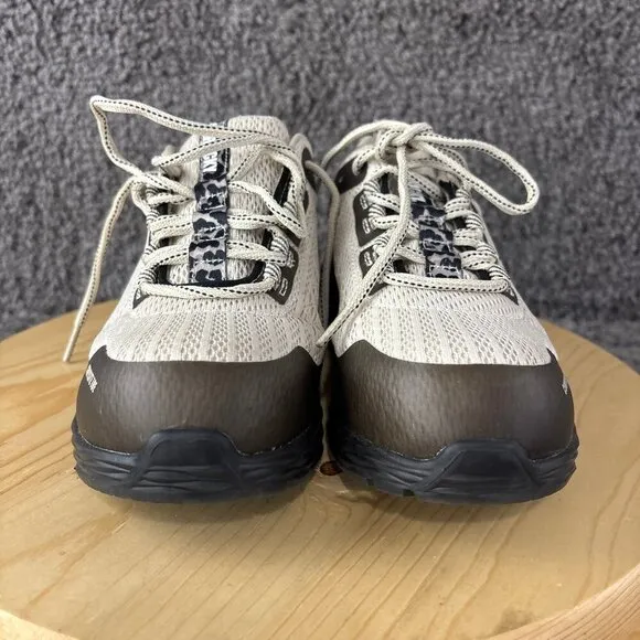 Rocky V-Lite 4&quot; Nano Composite Work Shoe Womens 8.5 Light Brown Safety Sneaker