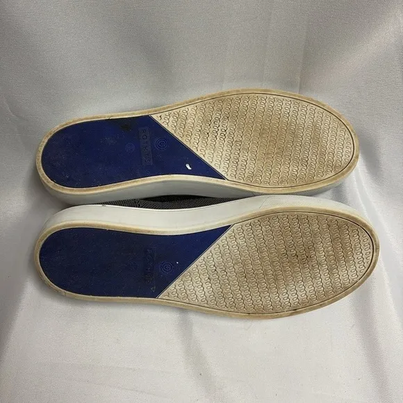 Rothy’s The Original Slip On Sneaker Steel Gray Size 8.5