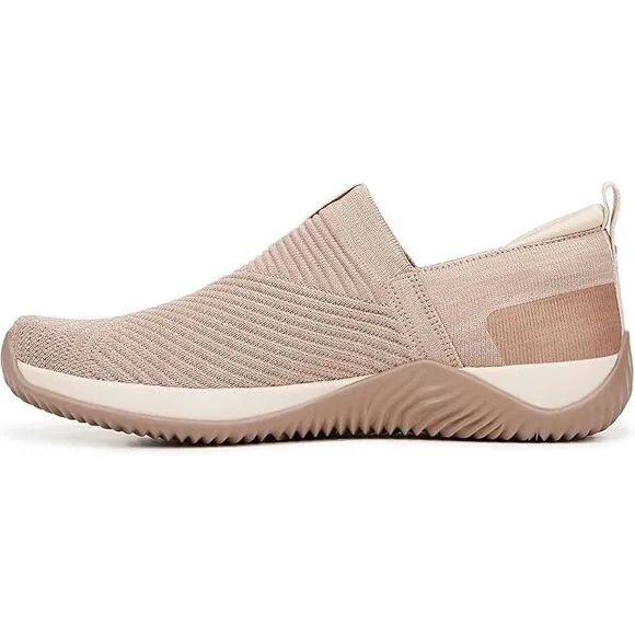 Ryka Echo Knit Slip On Comfort Walking Shoes Trail Outdoor Sneakers‎ Taupe US 6M