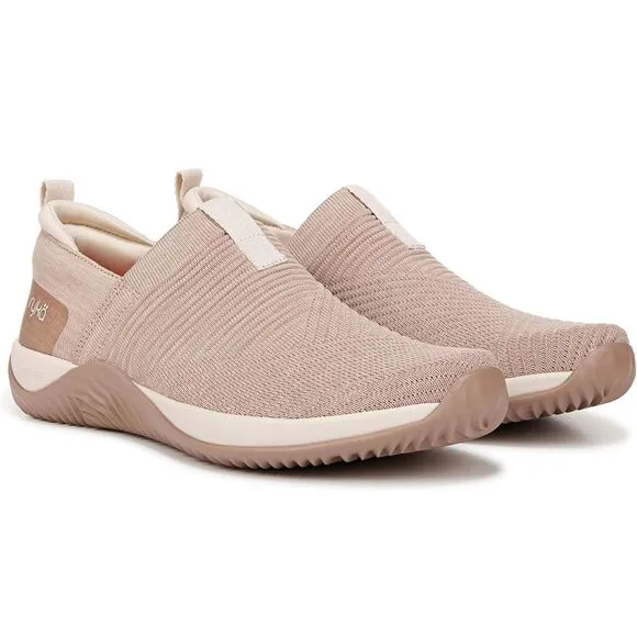 Ryka Echo Knit Slip On Comfort Walking Shoes Trail Outdoor Sneakers‎ Taupe US 6M