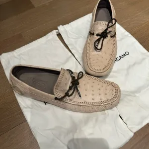 Salvatore Ferragamo Men's Tan Loafers