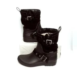 Santana Canada Cayley Winter Boot Shoes Buckle Women's Size 7M /37 Black