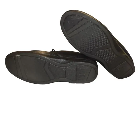 SAS Free‎ Time Women's 6M  Black Leather Sneaker Oxford Casual Walking Shoes