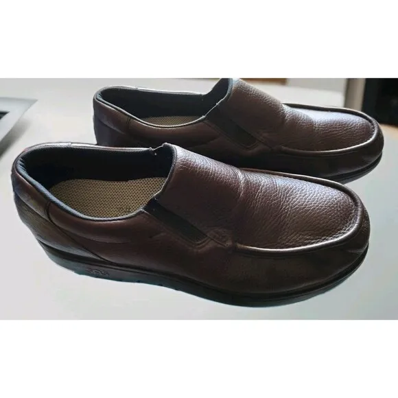 SAS Men's Tripad Comfort Soft Step Shoes Size 15N Brown Slipon