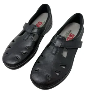 SAS Roamer Women’s Size 6.5 M Work Comfort Shoes Black Leather New