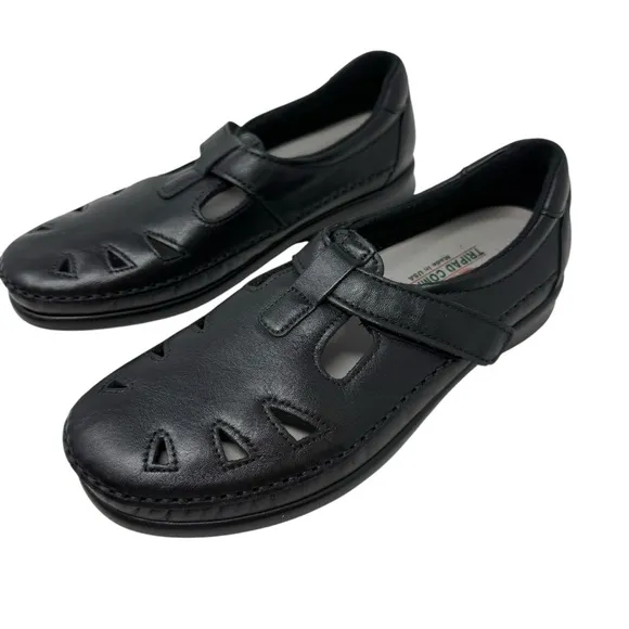 SAS Roamer Women’s Size 6.5 M Work Comfort Shoes Black Leather New