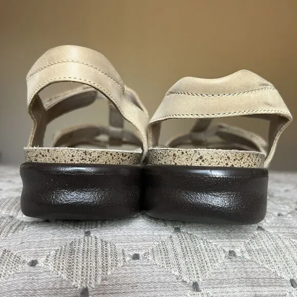 SAS Tripad Comfort Sorrento Tan Leather Strappy Comfort Sandal Shoes Women’s 8 M