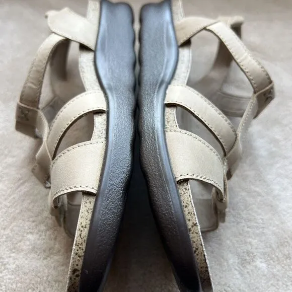 SAS Tripad Comfort Sorrento Tan Leather Strappy Comfort Sandal Shoes Women’s 8 M