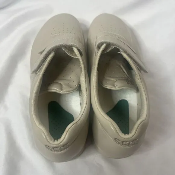 SAS VTO Double Strap Comfort Walking 10.5M Shoes Beige Bone Men's Leisure