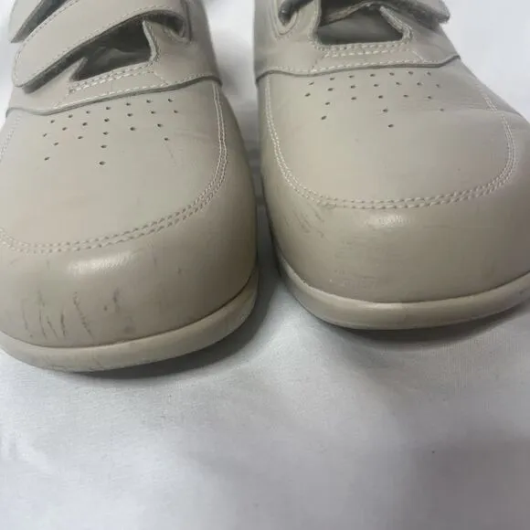 SAS VTO Double Strap Comfort Walking 10.5M Shoes Beige Bone Men's Leisure