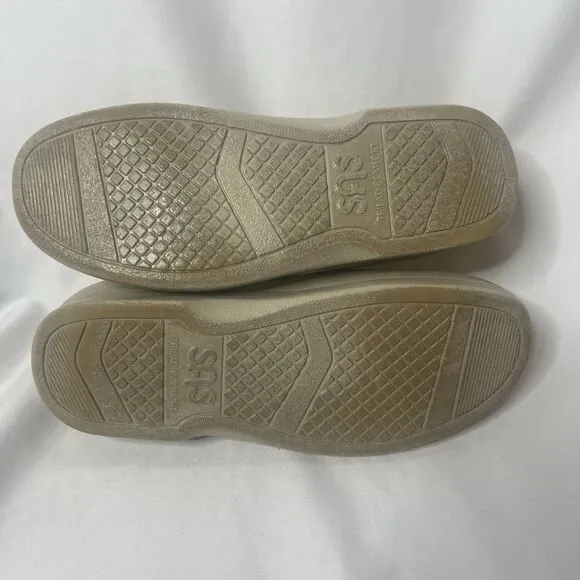SAS VTO Double Strap Comfort Walking 10.5M Shoes Beige Bone Men's Leisure