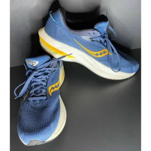 Saucony Mens 12 Triumph 21 S20882-91 Blue Running Shoes Sneakers