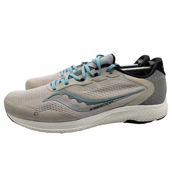 Saucony Mens Freedom 4 Gray Running Shoes Sneakers Size 15 - S20617-35
