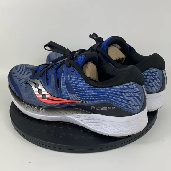 Saucony Ride ISO Blue Athletic Running Shoes S20444-3 Men's Size 11.5
