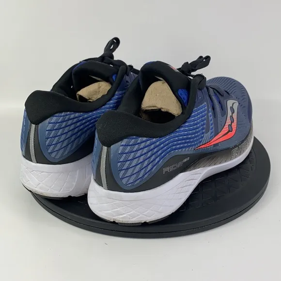 Saucony Ride ISO Blue Athletic Running Shoes S20444-3 Men's Size 11.5