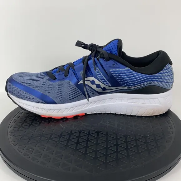 Saucony Ride ISO Blue Athletic Running Shoes S20444-3 Men's Size 11.5