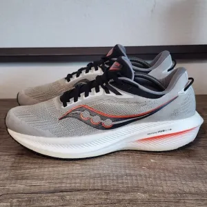 Saucony Triumph 21 Men's Athletic Running Shoes Size 11.5 Gray