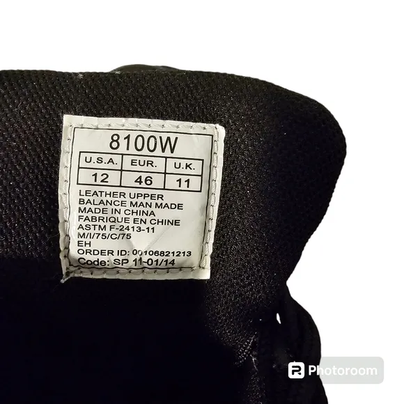 SHOES FOR CREWS PRO Hornet Steel Toe Men's Boots Size 12