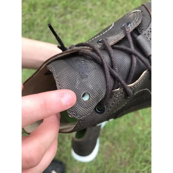 Size 10 New Safety Toe Leather Boots