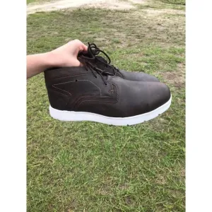 Size 10 New Safety Toe Leather Boots