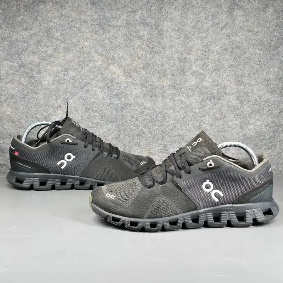 Size 10 - On Running Cloud X Women's Running Shoes Black