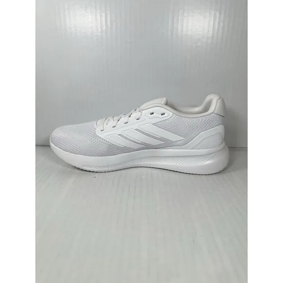 Size 12 Men’s adidas Runfalcon 5 Athletic Running Shoes White IH7757 NEW
