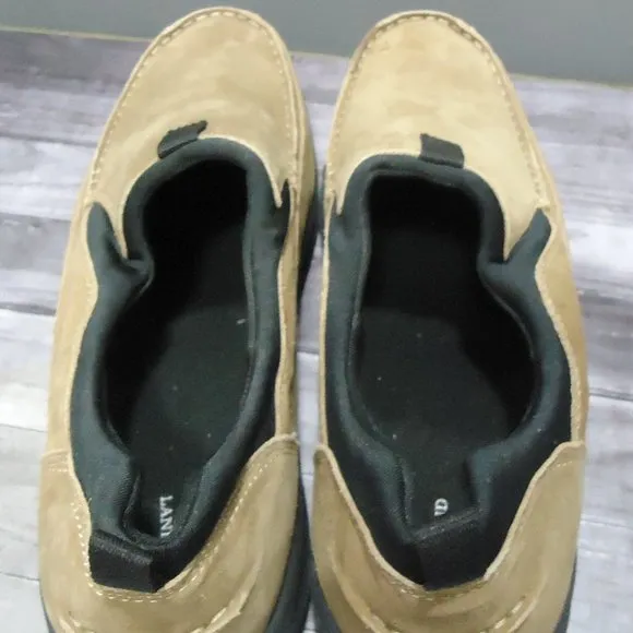 SIZE 13EE. L. L. Bean comfort mocs suede leather shoes loafers.