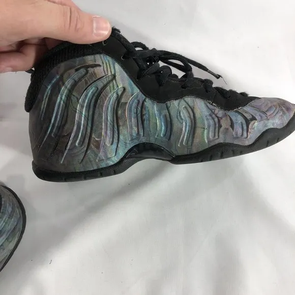 Size 5Y Nike Air Foamposite One Premium Abalone A08037-009 Shoes Sneakers Kicks