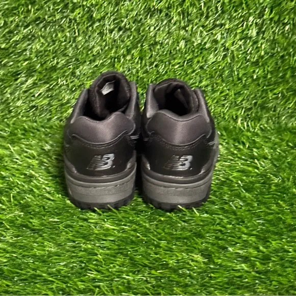 Size 6 - Kids New Balance 550 Triple Black Sneakers - GSB550BB