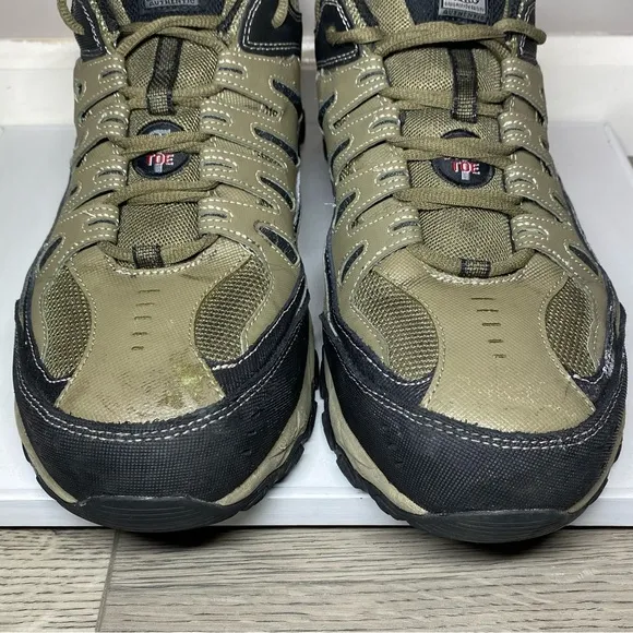 Skechers Cankton Steel Toe Sneakers Men’s Size 13 W - WIDE Leather Safety Shoes