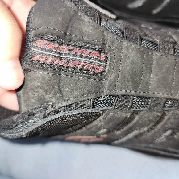 SKECHERS EUC MENS SIZE 11.5 AFTER BURN SLIPON SNEAKERS SHOES