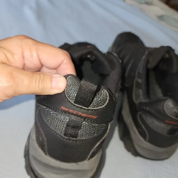 SKECHERS EUC MENS SIZE 11.5 AFTER BURN SLIPON SNEAKERS SHOES