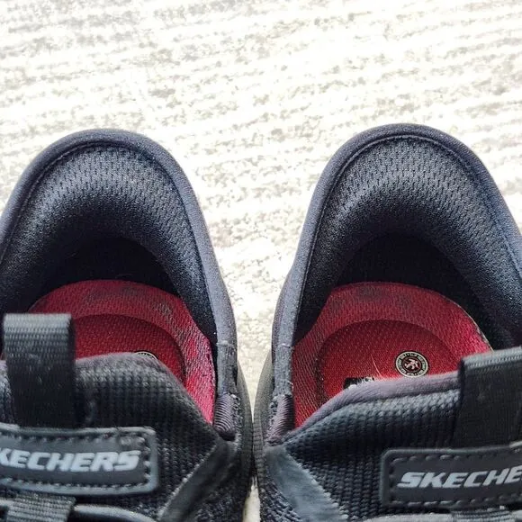 SKECHERS men's slip-ins slip resistant work shoes black size 8.5