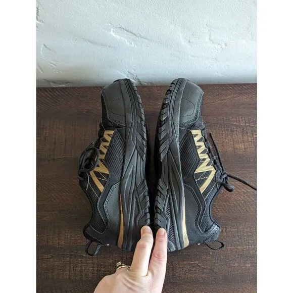 Skechers Women's Fannter Work Comp Toe Slip Resistant Sneaker Shoes - Size 7