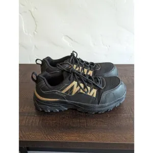 Skechers Women's Fannter Work Comp Toe Slip Resistant Sneaker Shoes - Size 7