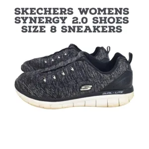 Skechers Womens Synergy 2.0 Shoes Size 8 Sneakers