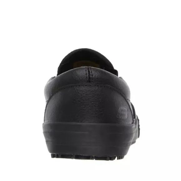 Skechers Work Women’s Size 9 shoes Gibson Brogna black slip resistant NWT