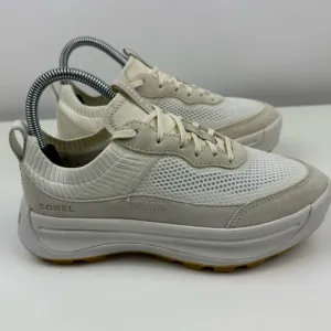 SOREL Women’s Size 6 ONA 503 Knit Low Sea‎ Salt Chalk Sneakers Shoes NEW!