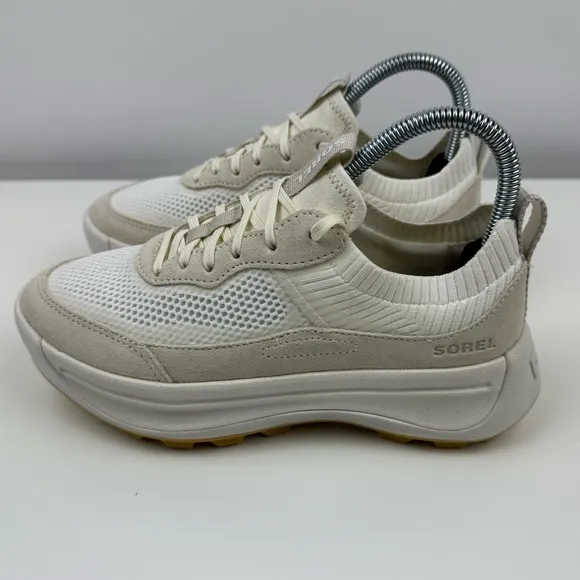 SOREL Women’s Size 6 ONA 503 Knit Low Sea‎ Salt Chalk Sneakers Shoes NEW!