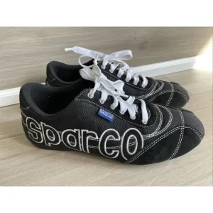 SPARCO MENS RACING DRIVING SHOES BLACK‎ SIZE EURO 39 USA 6.5