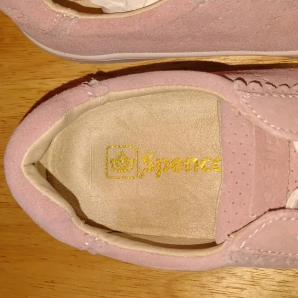 SPENCO 👣Blush Camden Suede Sneakers Orthopedic footwear
