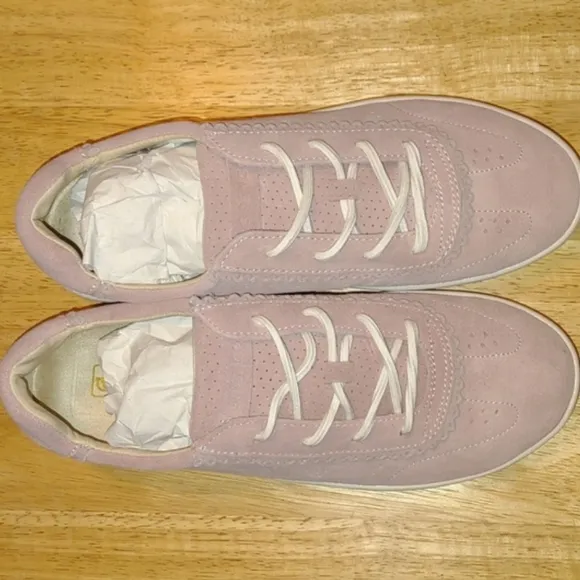 SPENCO 👣Blush Camden Suede Sneakers Orthopedic footwear