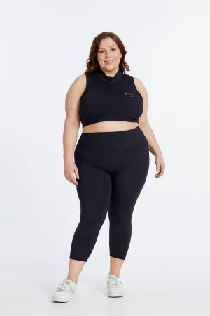 STAPLE 7/8 LEGGINGS ONYX