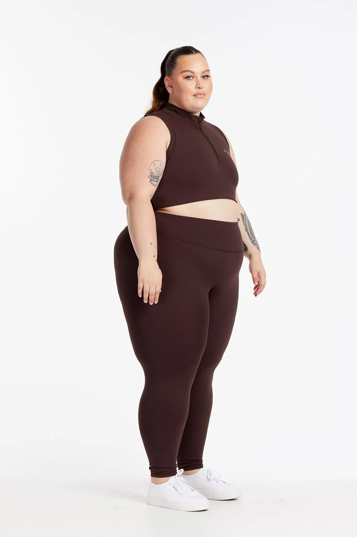 STAPLE FULL LENGTH LEGGINGS ESPRESSO