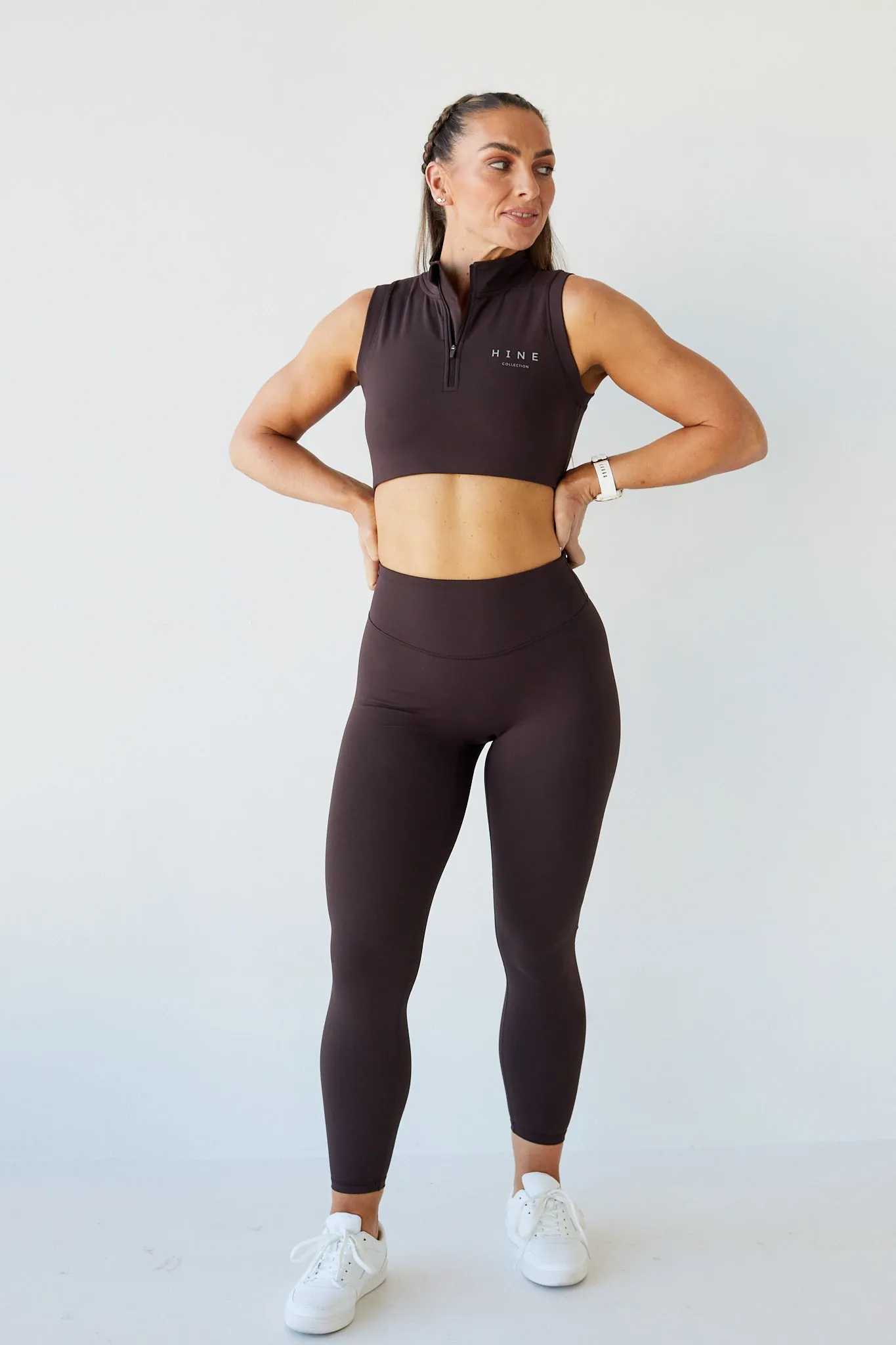 STAPLE FULL LENGTH LEGGINGS ESPRESSO