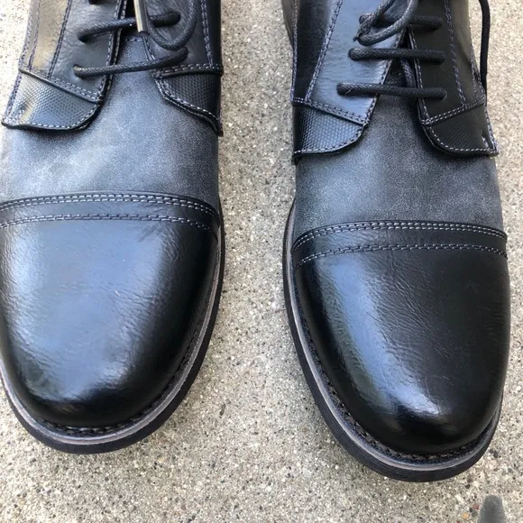 Steve Madden Cap Toe Oxford Black Size 8.5