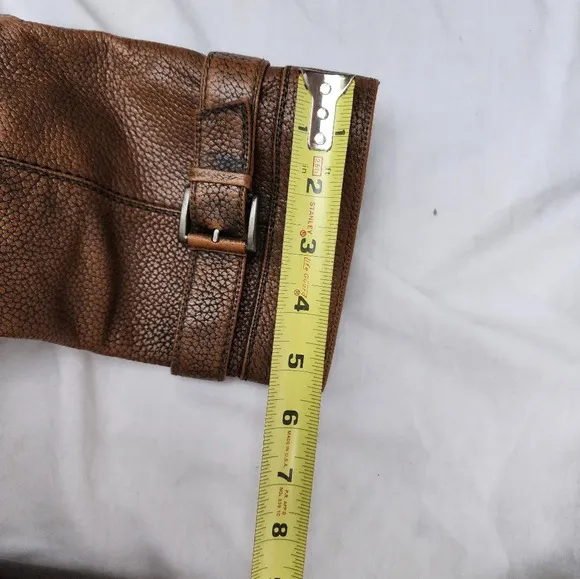 Stuart‎ Weitzman leather Sculpted heel leather boots 8.5