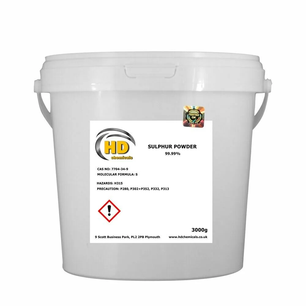 Sulphur Powder 99.99%
