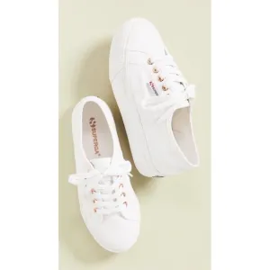Superga 2790 Acotw Sneakers Shoes White/Rose 9.5