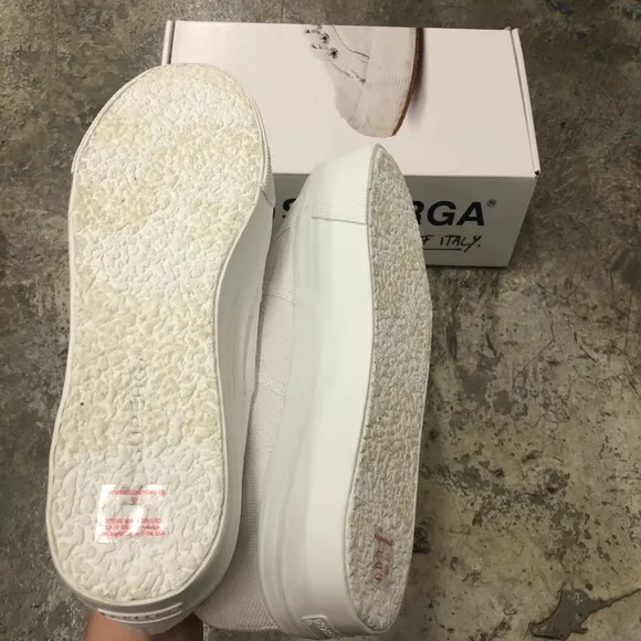 Superga 2790 Acotw Sneakers Shoes White/Rose 9.5
